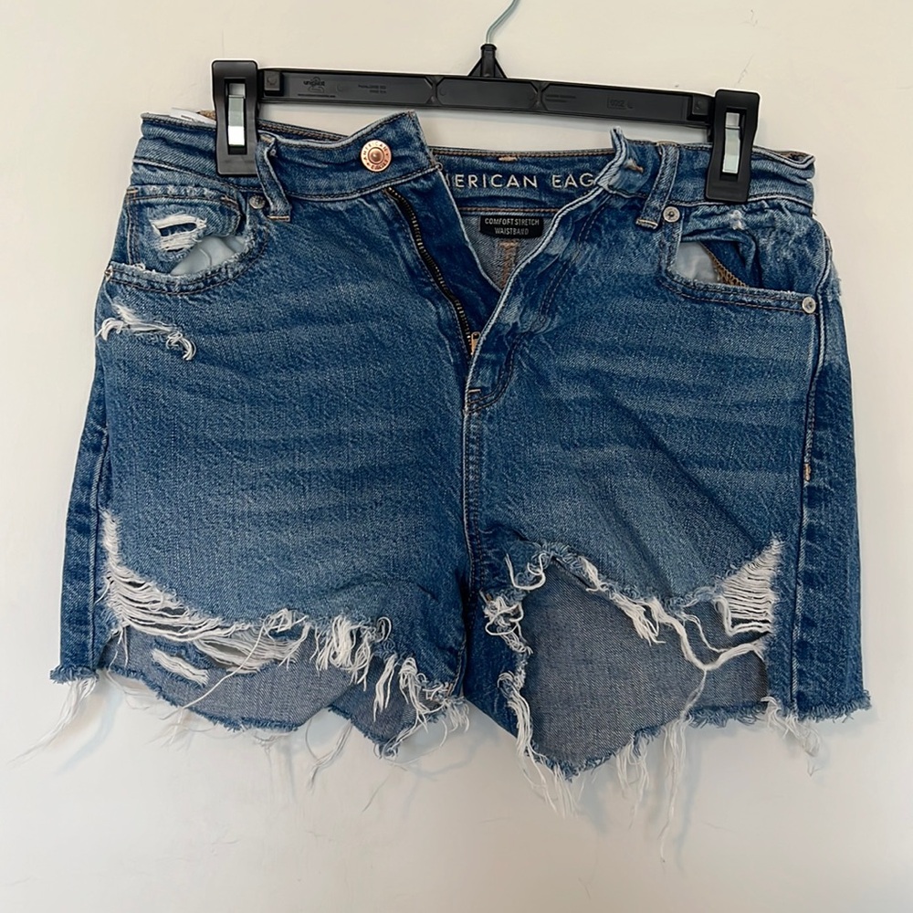 American eagle jean shorts size 4